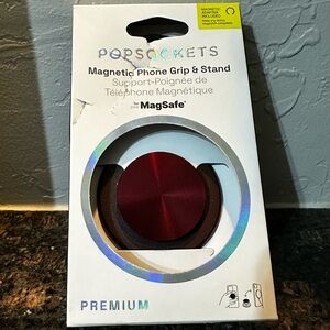 PopSocket Maroon Magnetic Phone Grip & Stand